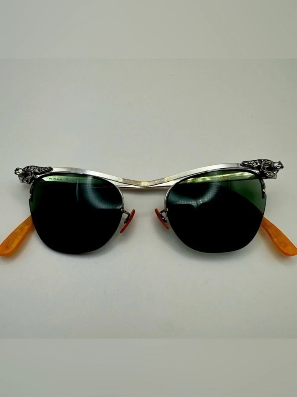Vintage Bausch & Lomb 1/10 12K GF Rhinestone Eyeglasses w/ Prescription Lenses